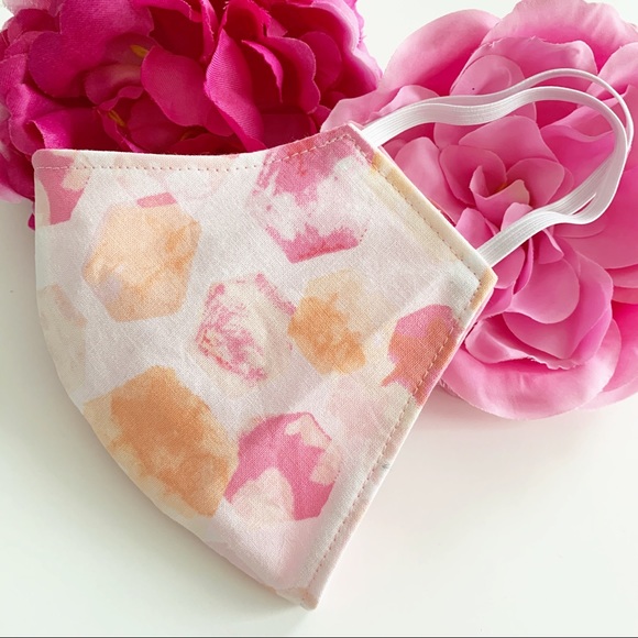 3/$25 Triple Layer Handmade Face Mask - Picture 4 of 7